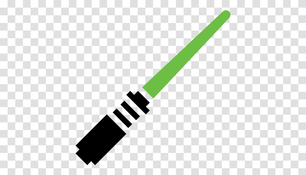 Green Jedi Light Saber Sword Icon, Team Sport, Sports, Baseball, Softball Transparent Png