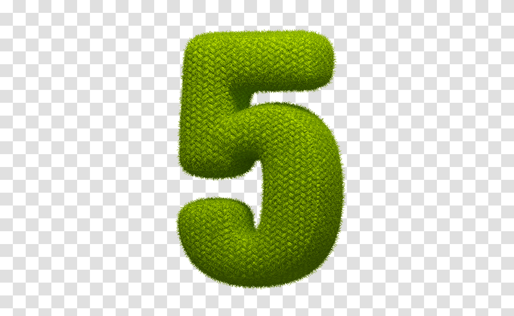 Green Knit Font Letter, Number, Rug, Outdoors Transparent Png