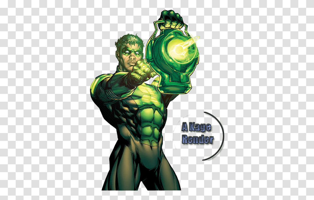 Green Lantern 4 Image Green Lantern Lantern Comic, Person, Hand, Animal, Graphics Transparent Png