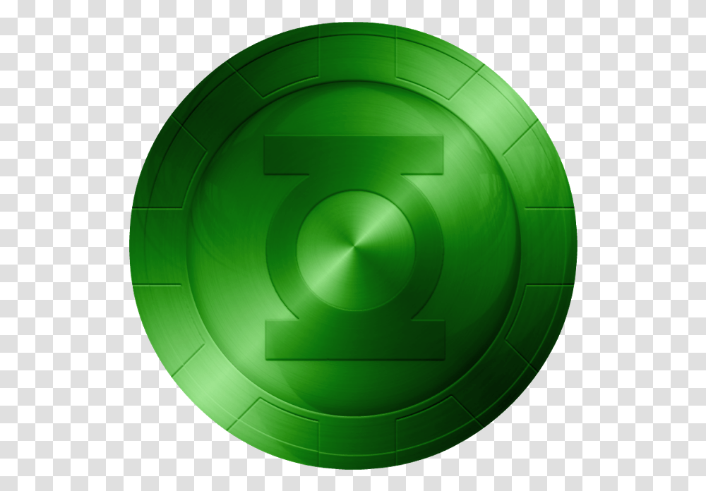 Green Lantern Cartoon Jingfm Background Green Lantern Logo, Frisbee, Toy, Symbol, Bowl Transparent Png