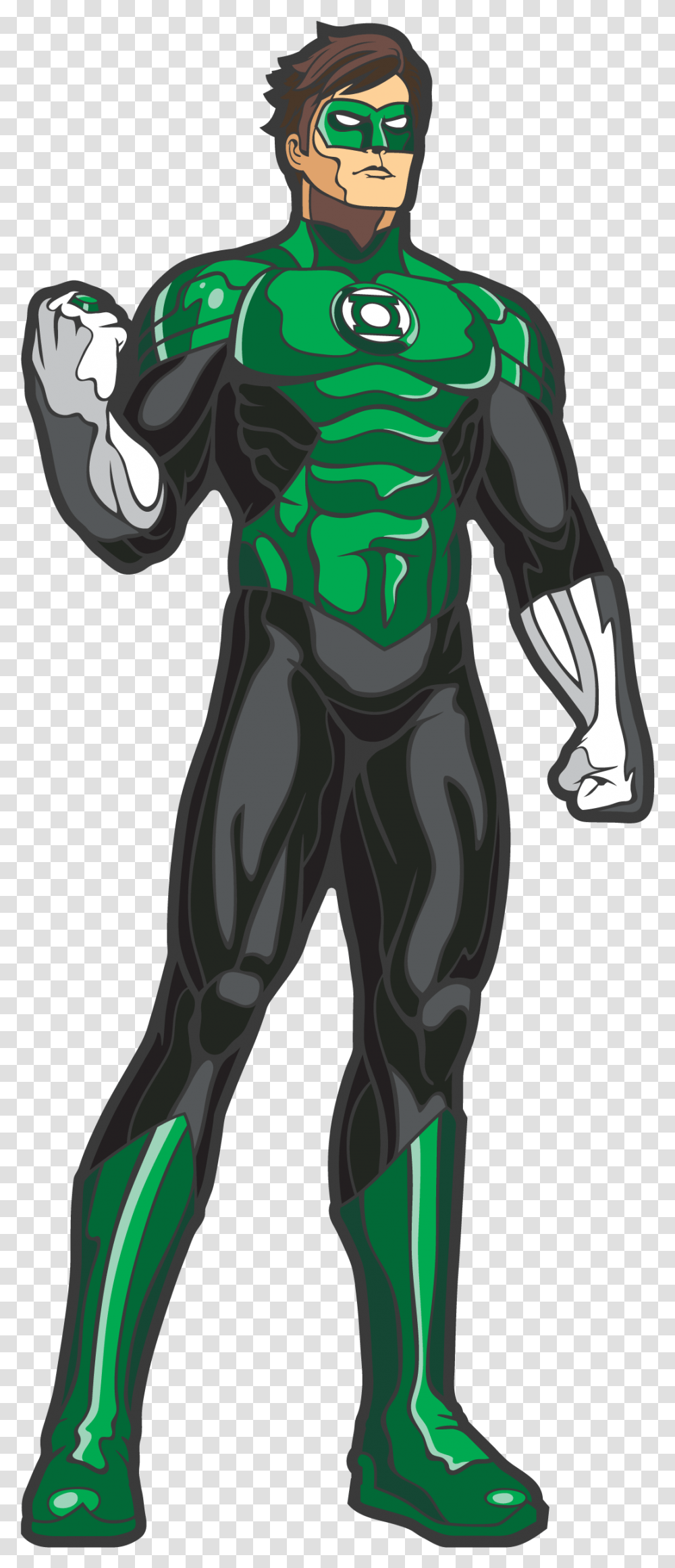 Green Lantern Cartoon Justice League, Ape, Wildlife, Mammal, Animal Transparent Png