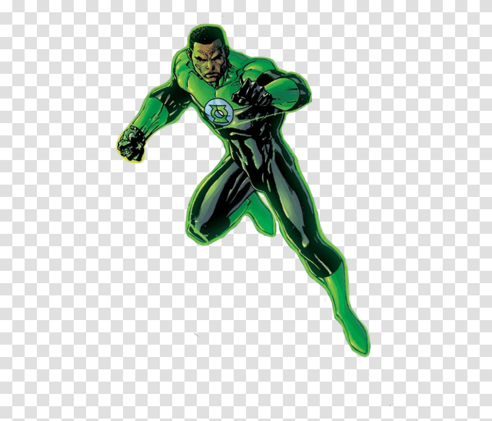 Green Lantern Clipart Green Lantern John Stewart, Person, Human, Graphics, Hand Transparent Png