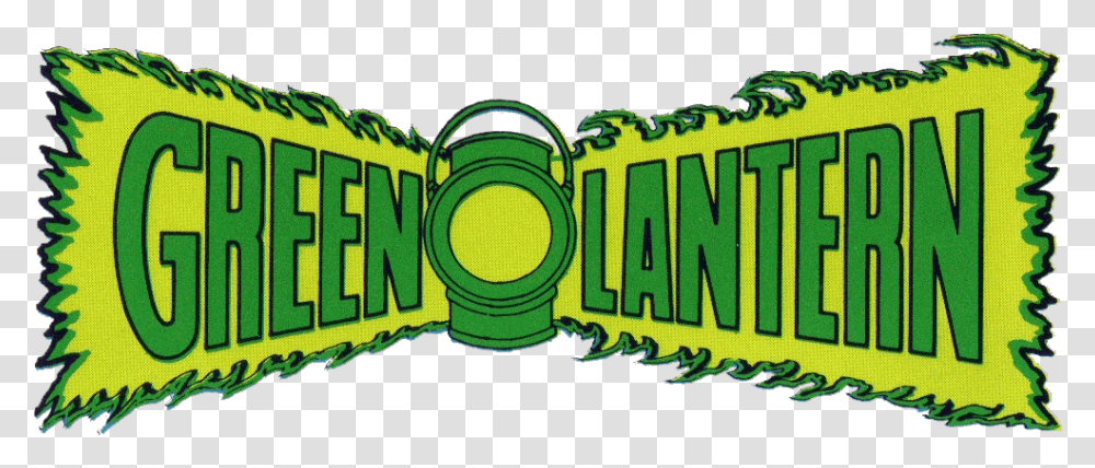 Green Lantern Comic Logo Dc Comics Linterna Verde Logo, Symbol, Word, Text, Vegetation Transparent Png