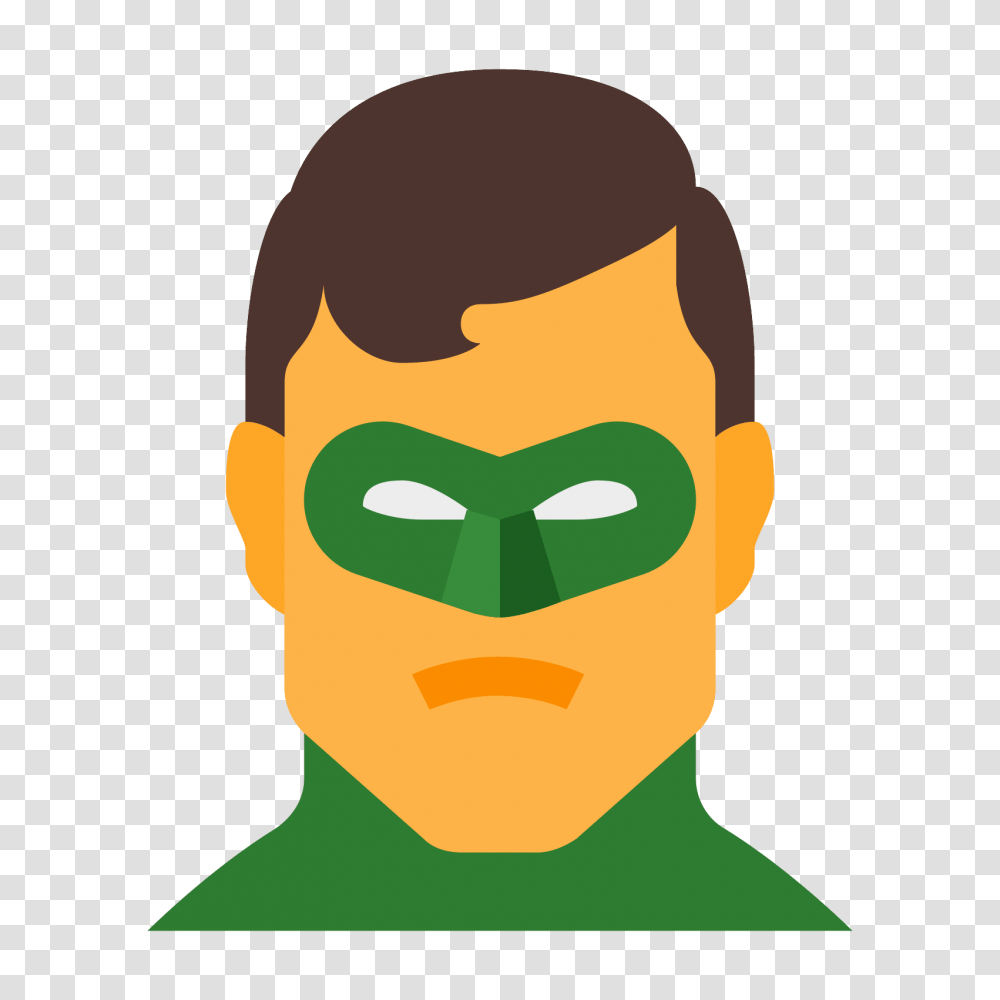 Green Lantern Dc Icon, Label Transparent Png