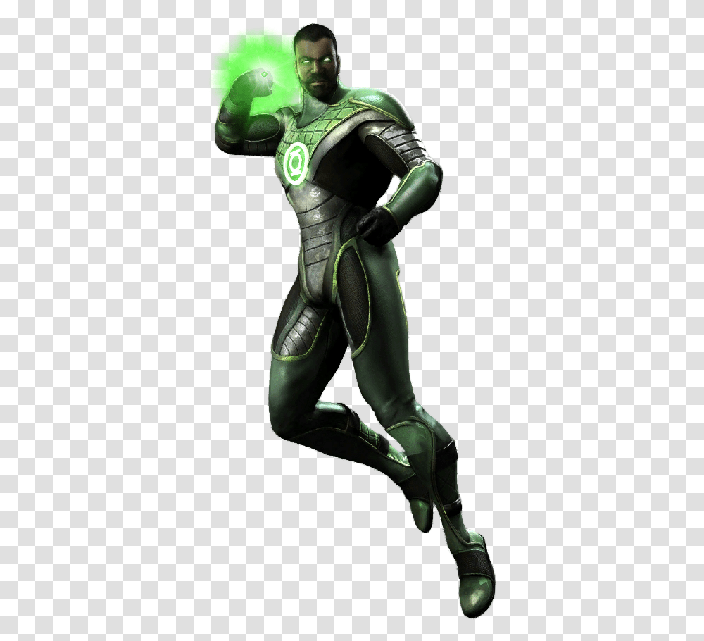 Green Lantern Free Download John Stewart Green Lantern Injustice, Person, Clothing, Figurine, Hand Transparent Png