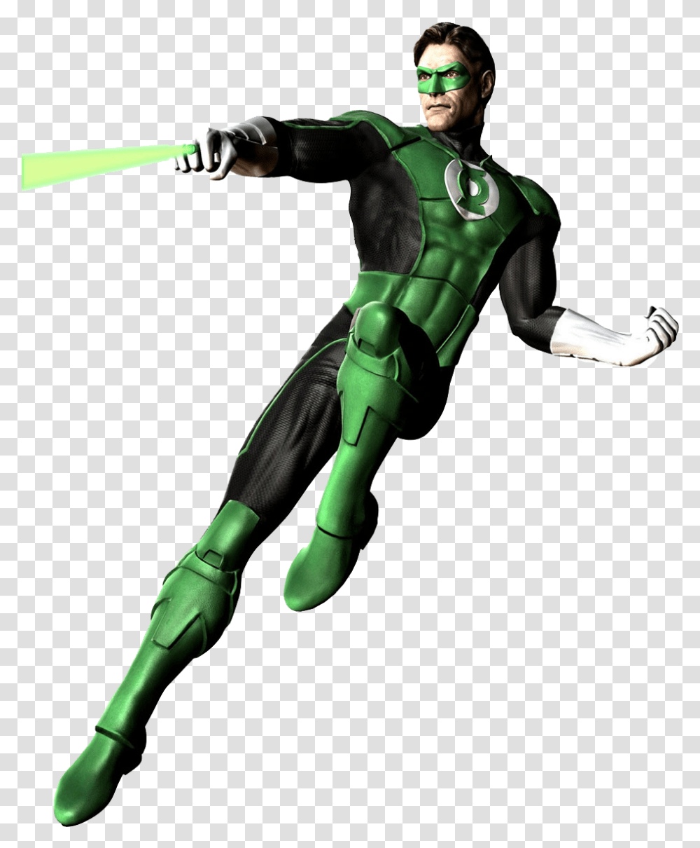 Green Lantern Hd Background Injustice 2 Green Lantern, Person, Human, People, Team Sport Transparent Png