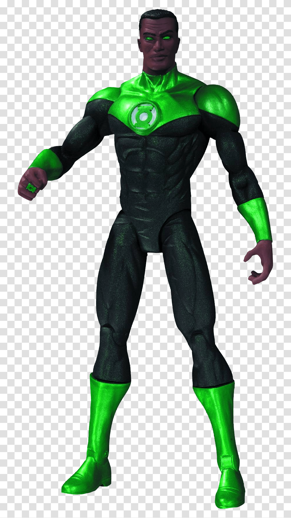 Green Lantern John Stewart Action Figures For Boys, Alien, Person, Robot Transparent Png