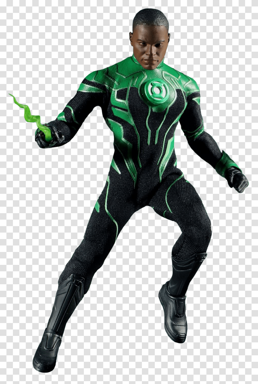 Green Lantern John Stewart, Person, Human, Apparel Transparent Png