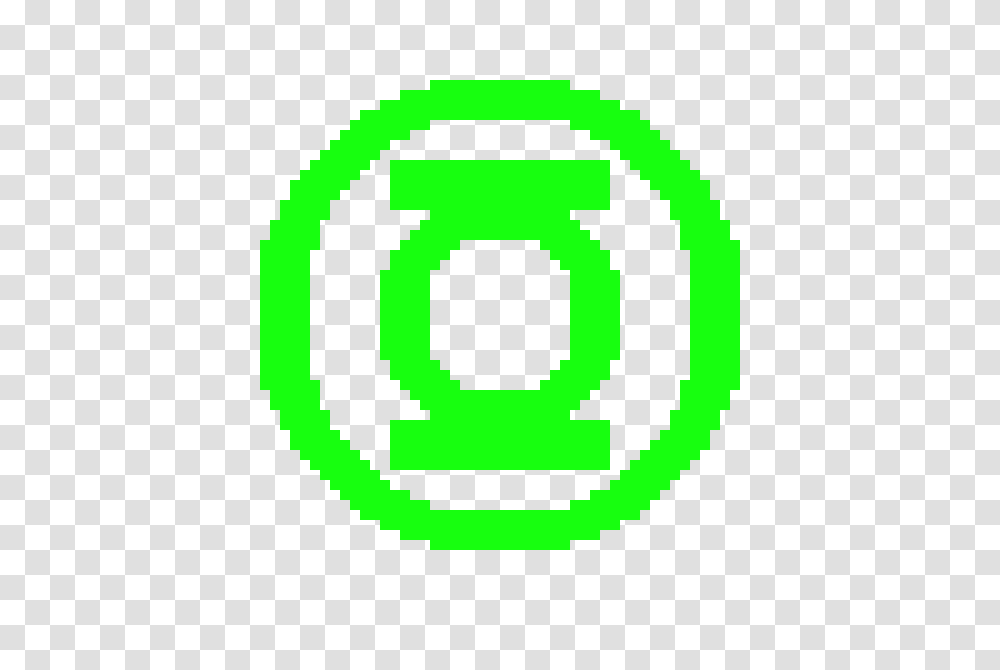 Green Lantern Logo Pixel Art Maker, First Aid, Pac Man Transparent Png