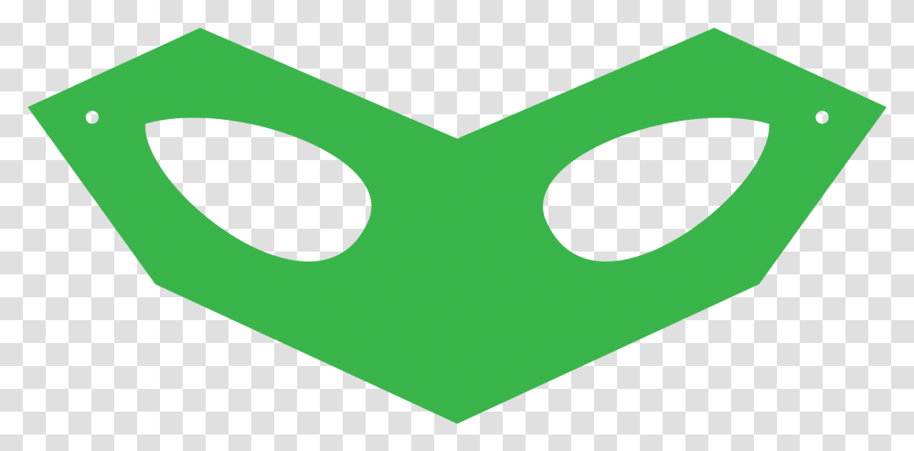 Green Lantern Mask Green Lantern Mask Template, Symbol, Batman Logo, Pillow Transparent Png