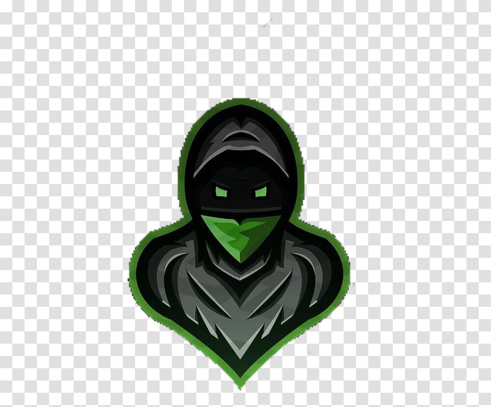 Green Lantern Mask Illustration, Ninja, Hood, Clothing, Apparel Transparent Png
