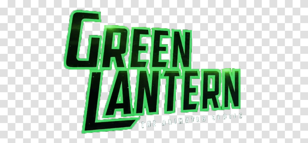 Green Lantern The Animated Series Text Green The Animated Series, Word, Alphabet, Paper, Poster Transparent Png