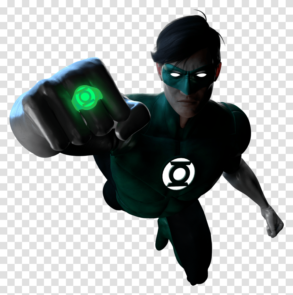 Green Lantern - Polycount Green Lantern, Sunglasses, Accessories, Accessory, Person Transparent Png