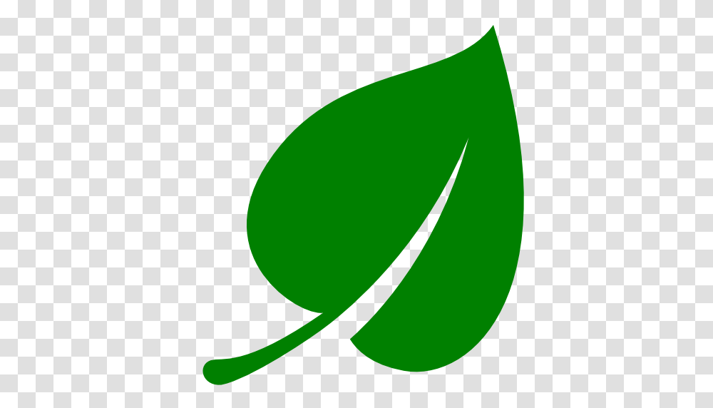 Green Leaf Icon, Logo, Trademark, Plant Transparent Png