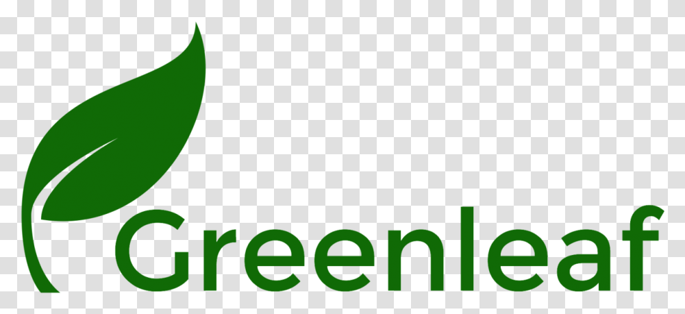 Green Leaf Logo 2 Image Green Leaf Logo, Text, Alphabet, Symbol, Plant Transparent Png