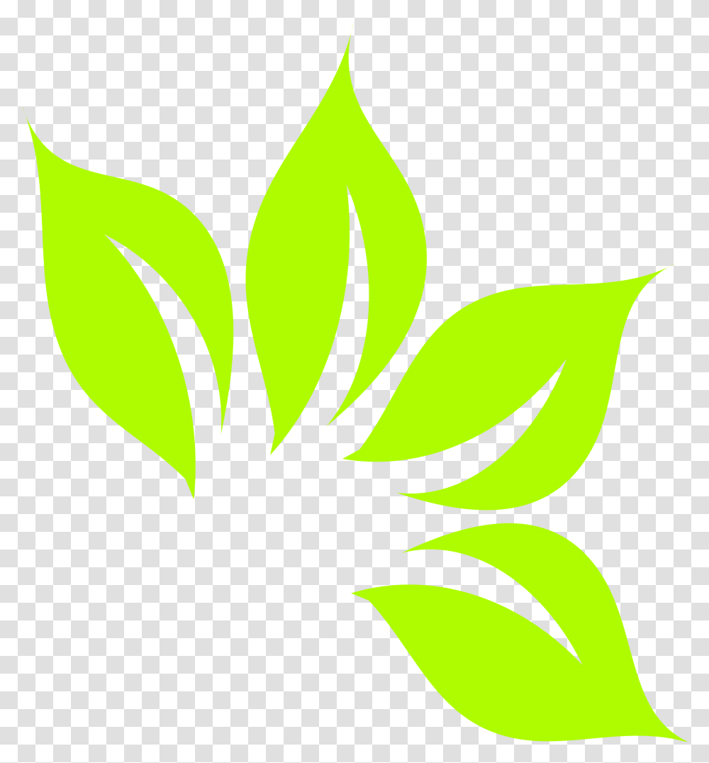 Green Leaf Logo 5 Image Green Leaf Logo, Plant, Graphics, Art, Flower Transparent Png