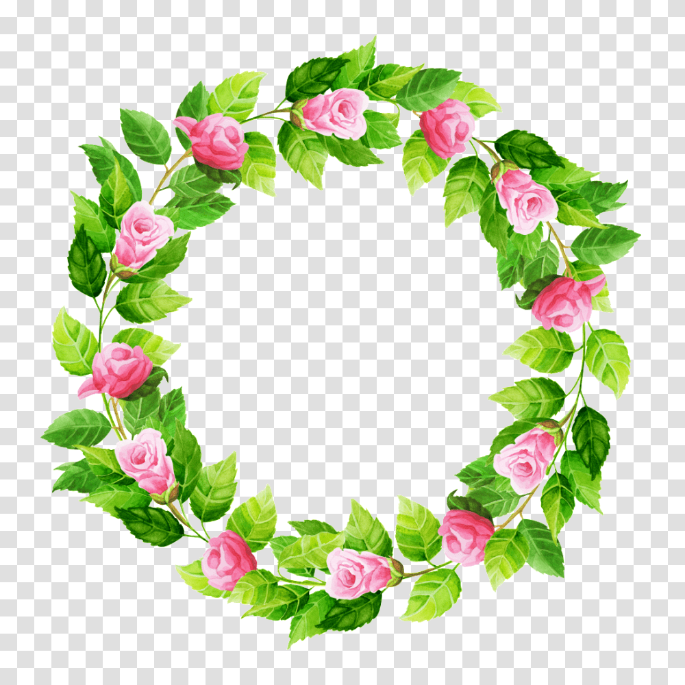 Green Leaf Wreath Love Free Download Vector, Plant, Flower, Blossom, Petal Transparent Png