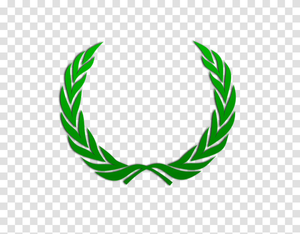 Green Leaves Clipart Wreath, Emblem, Tabletop, Furniture Transparent Png