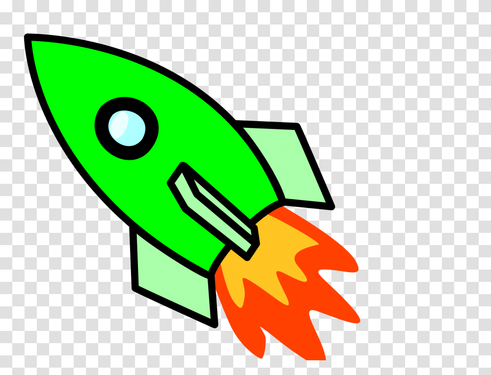 Green Left Facing Rocket Ship, Dynamite, Bomb, Weapon, Weaponry Transparent Png