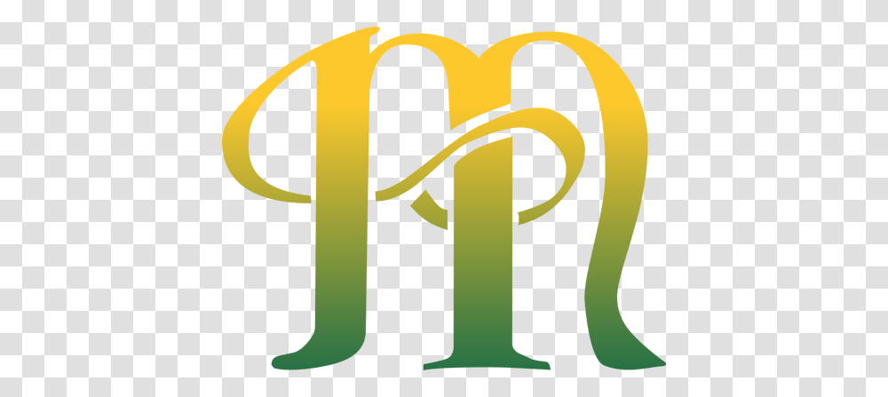 Green Letter M, Alphabet, Horn, Brass Section Transparent Png