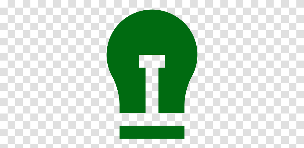 Green Light Bulb Icon Icon, Lightbulb, Hand, Stencil Transparent Png