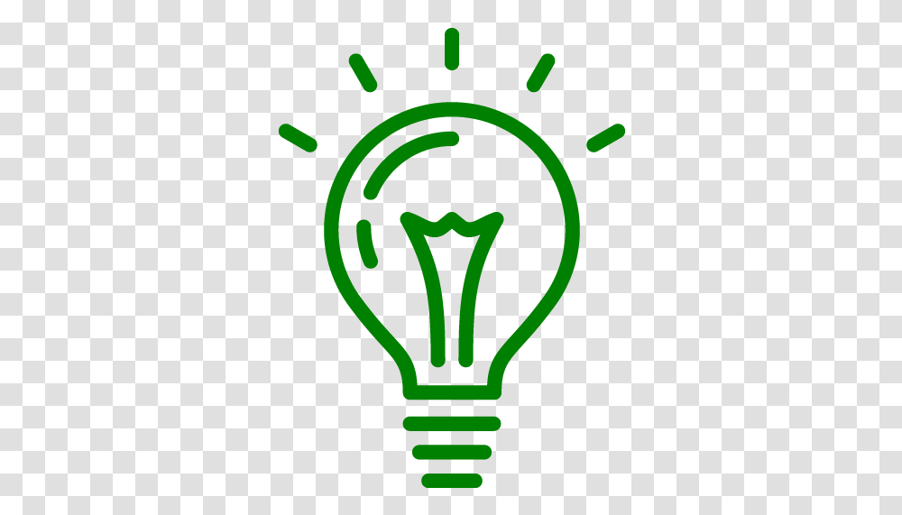 Green Light Bulb Image Green Light Bulb, Lightbulb Transparent Png