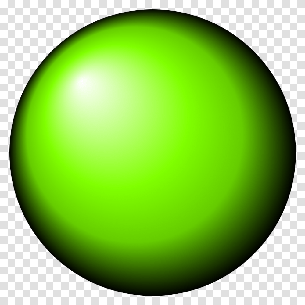 Green Light Light Green Ball, Sphere, Tennis Ball, Sport, Sports Transparent Png
