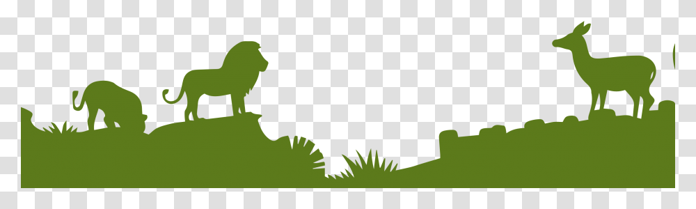 Green Lion, Plant, Antelope, Animal, Grass Transparent Png