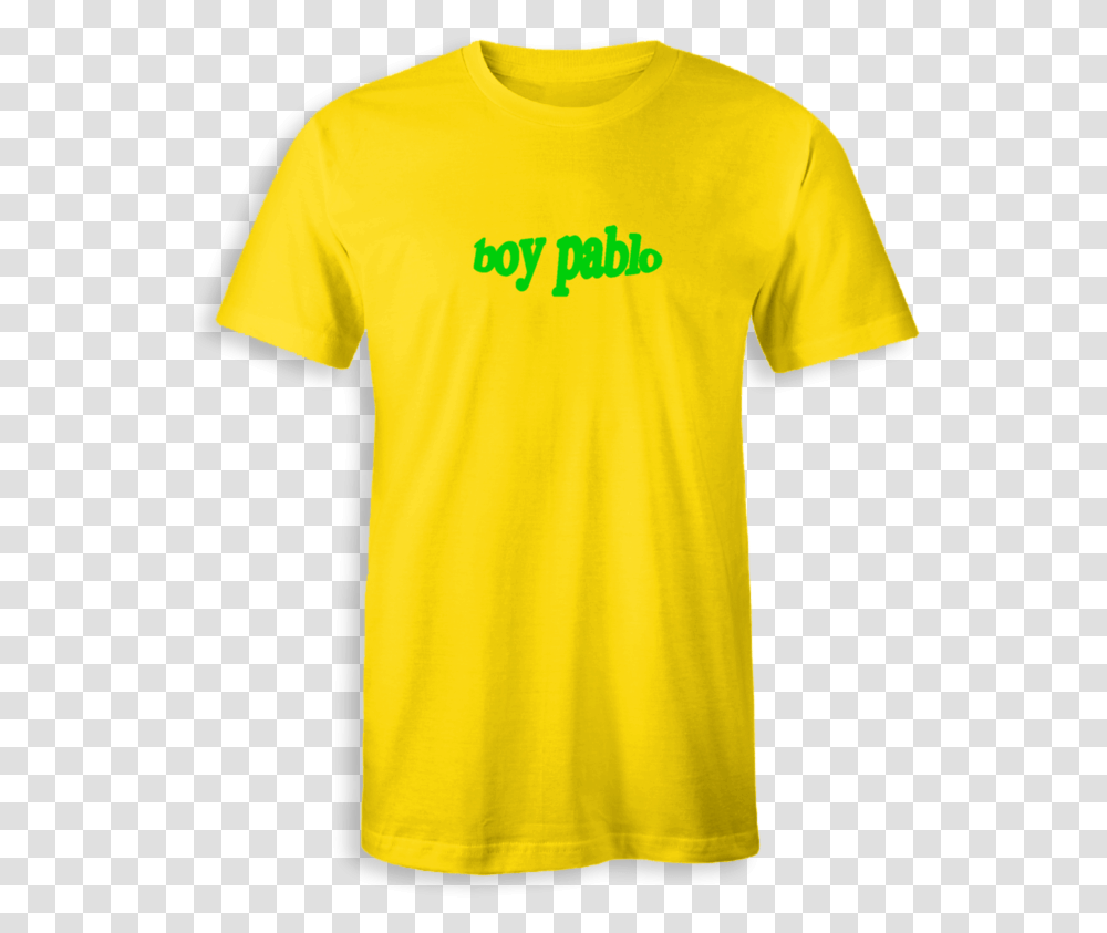 Green Logo Yellow T King Crimson Larks Tshirt, Clothing, Apparel, T-Shirt, Person Transparent Png