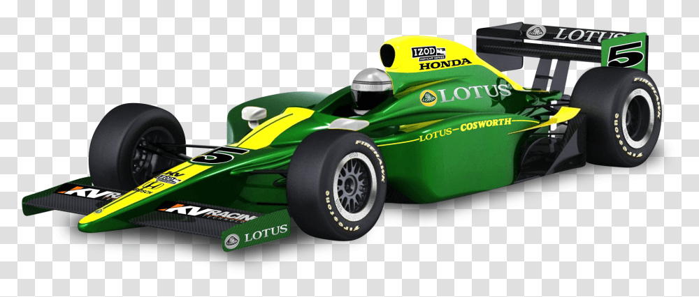Green Lotus Cosworth Racing Car Image Green Racing Car, Vehicle, Transportation, Automobile, Formula One Transparent Png