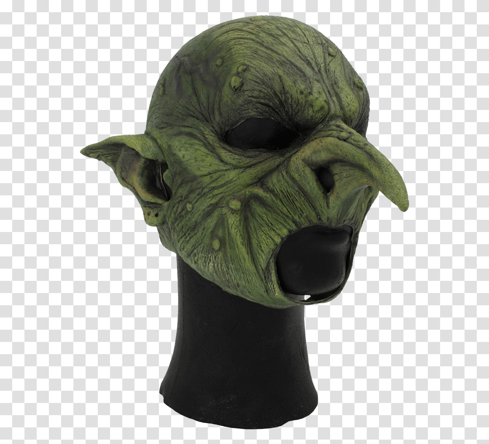 Green Malicious Goblin Mask Mask, Alien, Elephant, Wildlife, Mammal Transparent Png