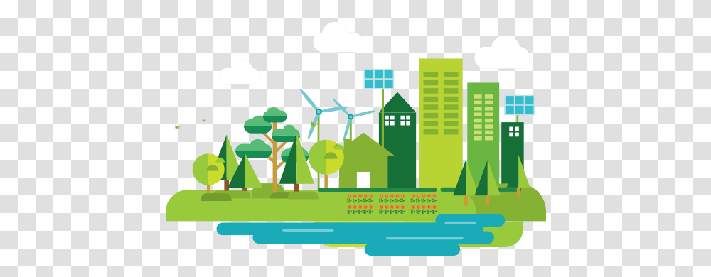 Green Management, Building, Urban, Text, City Transparent Png