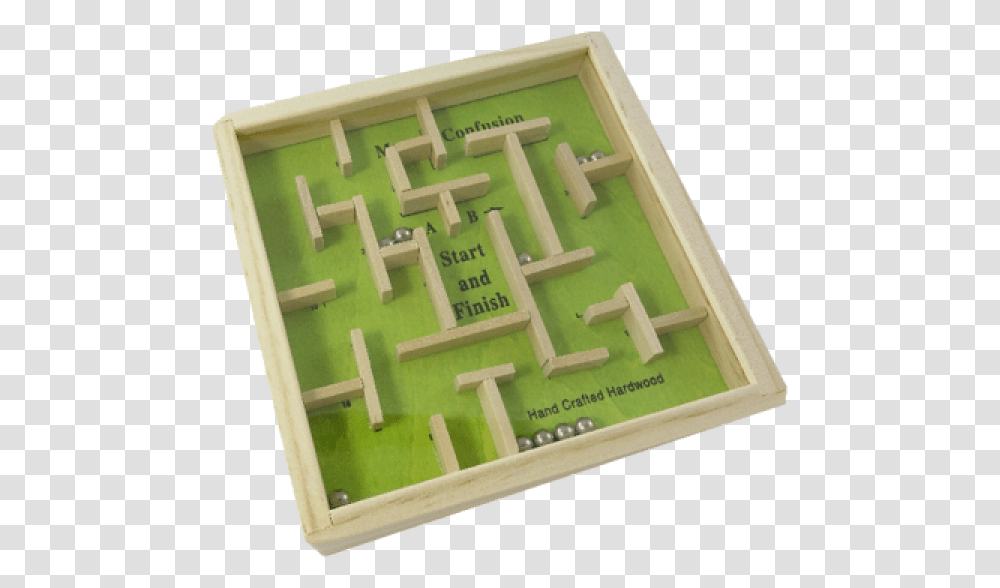 Green Maze Motion Confusion Plywood, Labyrinth, Box Transparent Png
