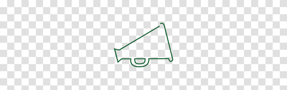 Green Megaphone Clipart Free Clipart, Bow, Triangle, Logo Transparent Png