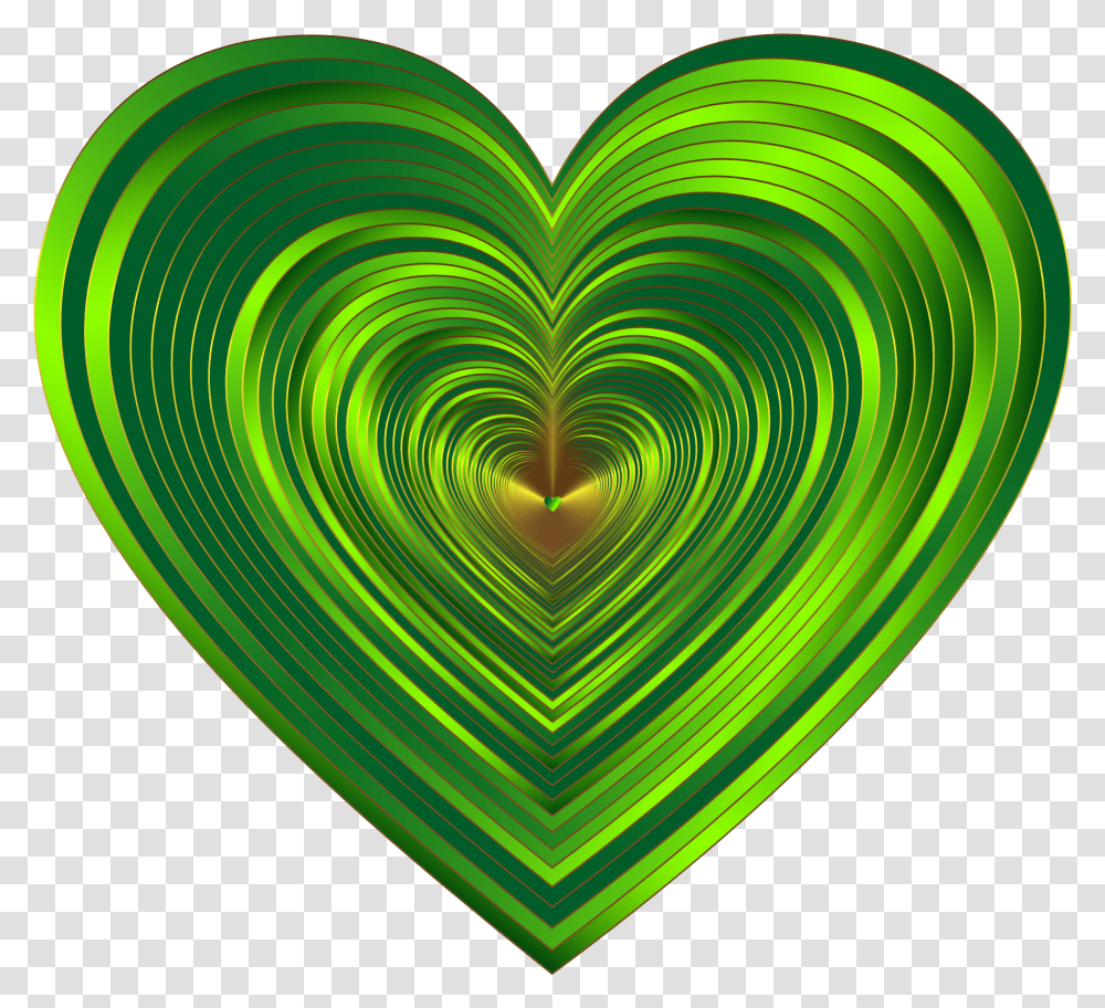 Green Metallic Heart Free Image Metallic Green Heart, Ornament, Rug, Pattern, Fractal Transparent Png