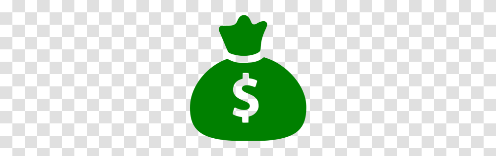 Green Money Bag Icon, Plant, Meal Transparent Png