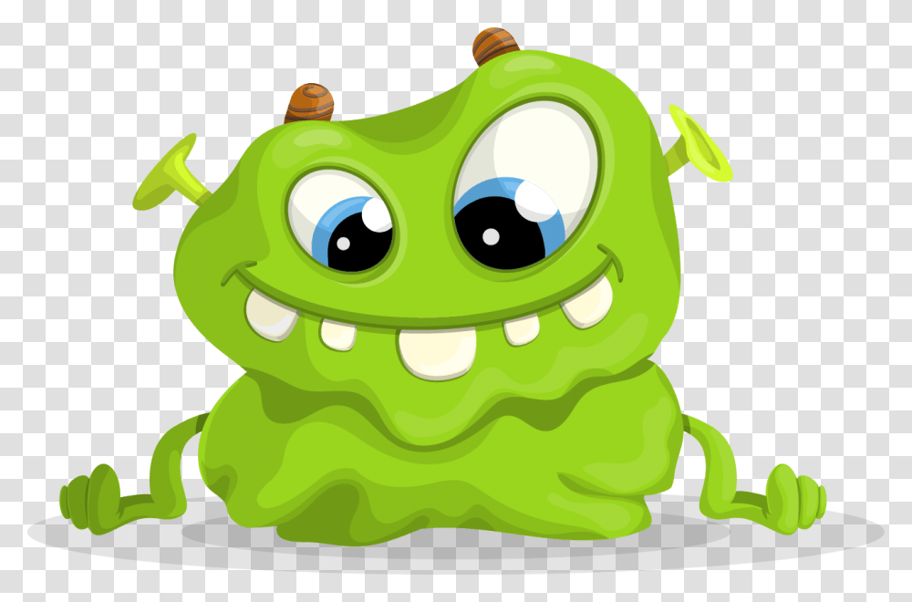 Green Monster Vector Character Cartoon, Toad, Amphibian, Wildlife, Animal Transparent Png