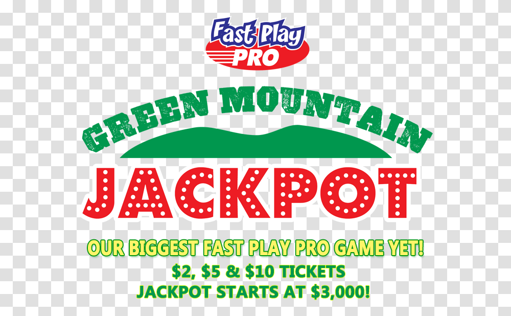 Green Mountain Jackpot Clip Art, Label, Text, Advertisement, Poster Transparent Png