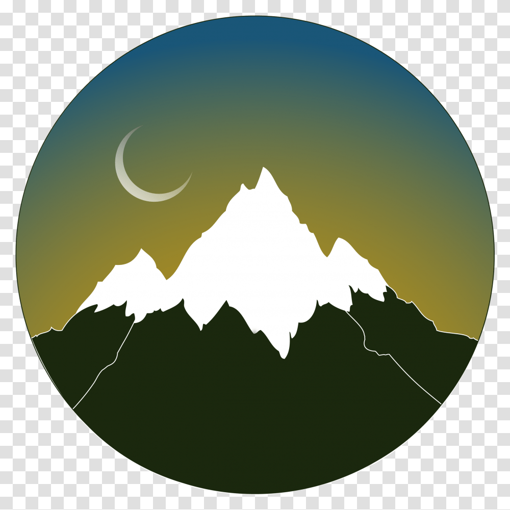 Green Mountain Threads Green Mountains Silhouette, Outdoors, Nature, Astronomy, Outer Space Transparent Png