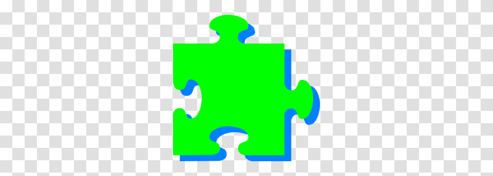 Green N Blue Puzzle Clip Art, Jigsaw Puzzle, Game, Long Sleeve Transparent Png