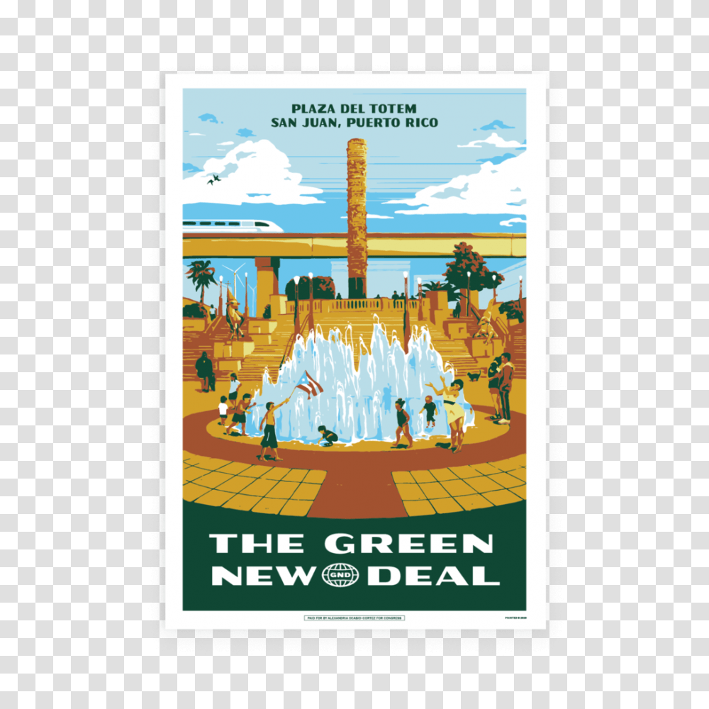 Green New Deal Poster Pack Aoc Green New Deal Posters, Advertisement, Person, Flyer, Paper Transparent Png