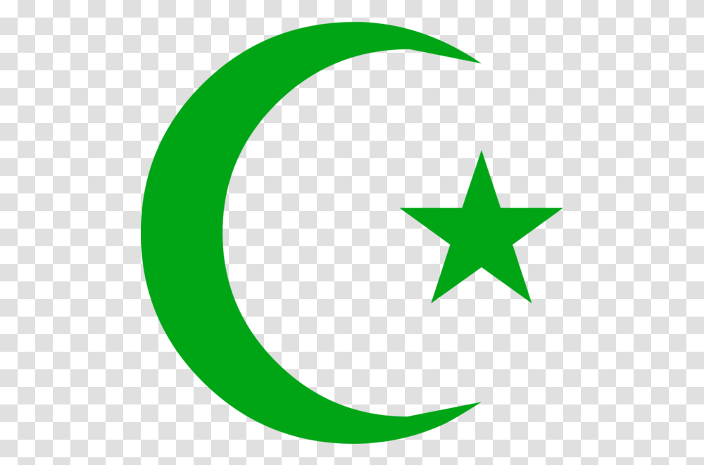 Green New Moon Pakistan Flag Moon And Star, Symbol, Star Symbol Transparent Png