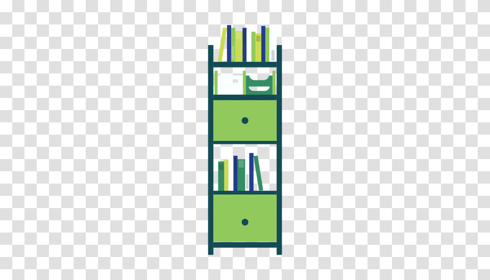 Green Office Bookshelf Clipart, Furniture, Bookcase, Drawer, Cabinet Transparent Png