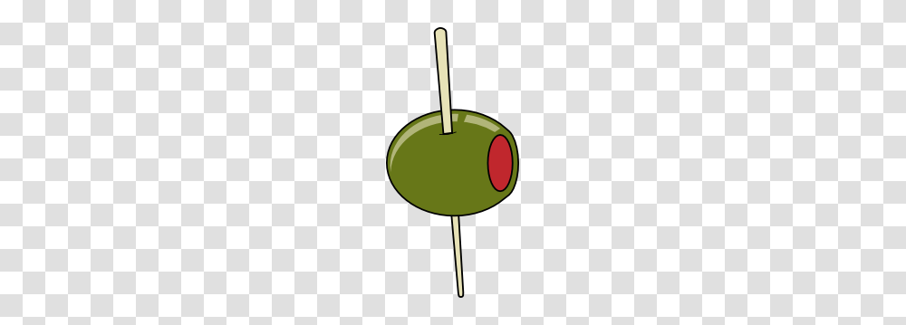 Green Olive On A Toothpick Clip Art Free Vector, Plant, Lamp, Food, Shovel Transparent Png