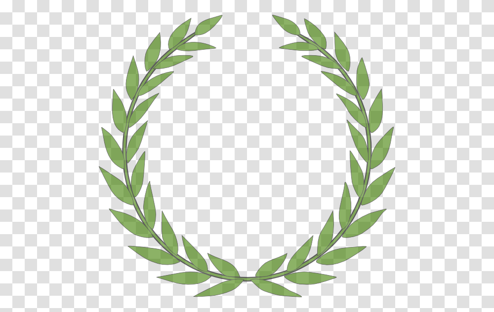 Green Olive, Wreath, Stencil, Pattern Transparent Png