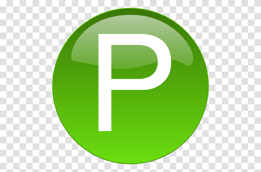 Green P Clip Art, Logo, Label Transparent Png