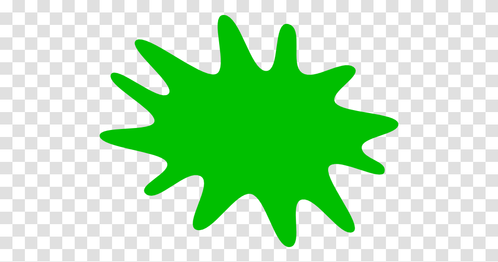 Green Paint Splat Clip Art, Leaf, Plant, Cow, Cattle Transparent Png