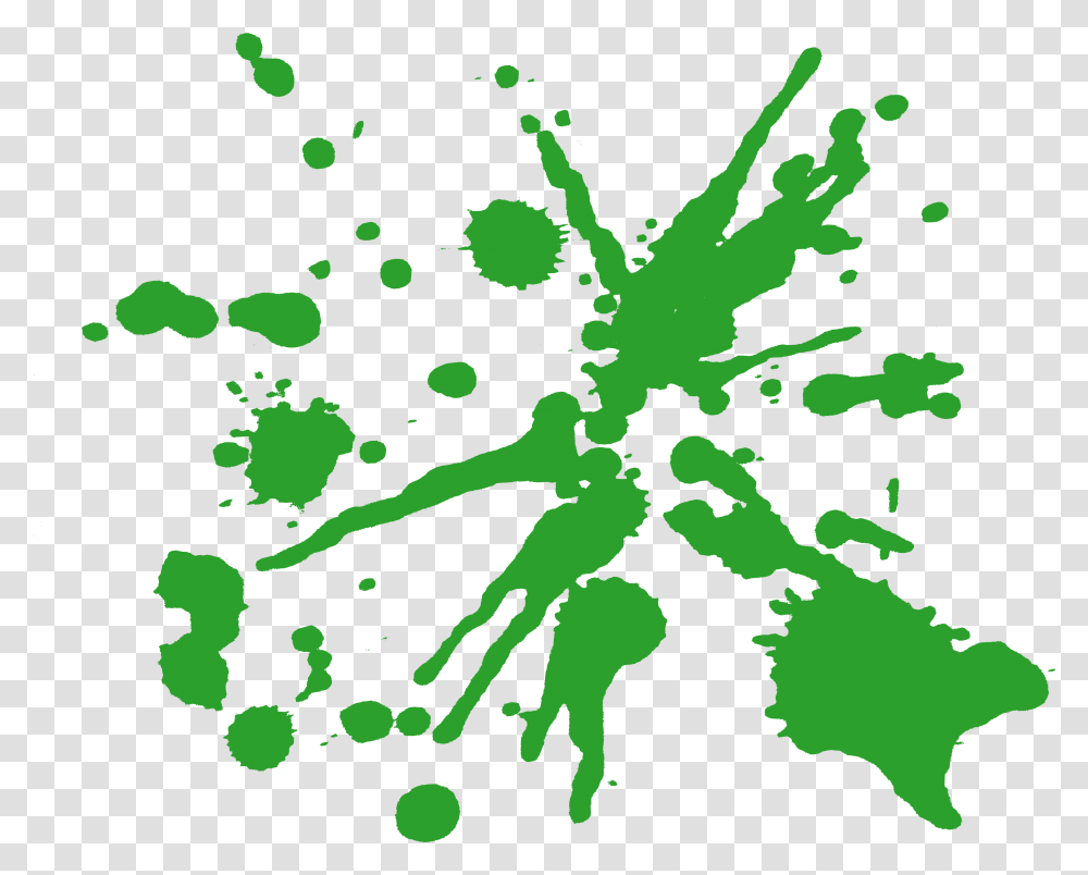 Green Paint Splatters Green Paint Splatter, Graphics, Art, Silhouette, Pattern Transparent Png