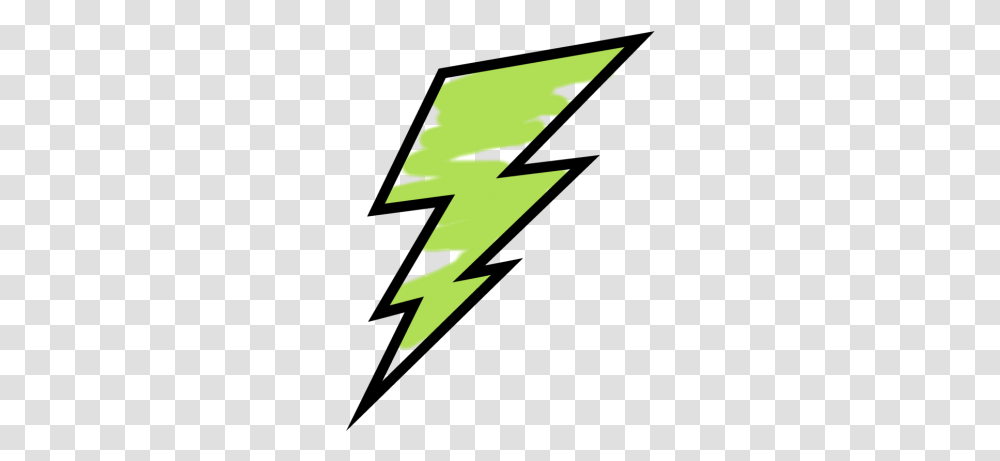 Green Painted Lightning Bolt Clip Art Cartoon Green Lightning Bolt, Symbol, Poster, Advertisement, Star Symbol Transparent Png