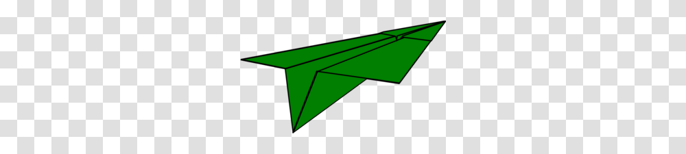 Green Paper Airplane Clip Art, Triangle, Label Transparent Png